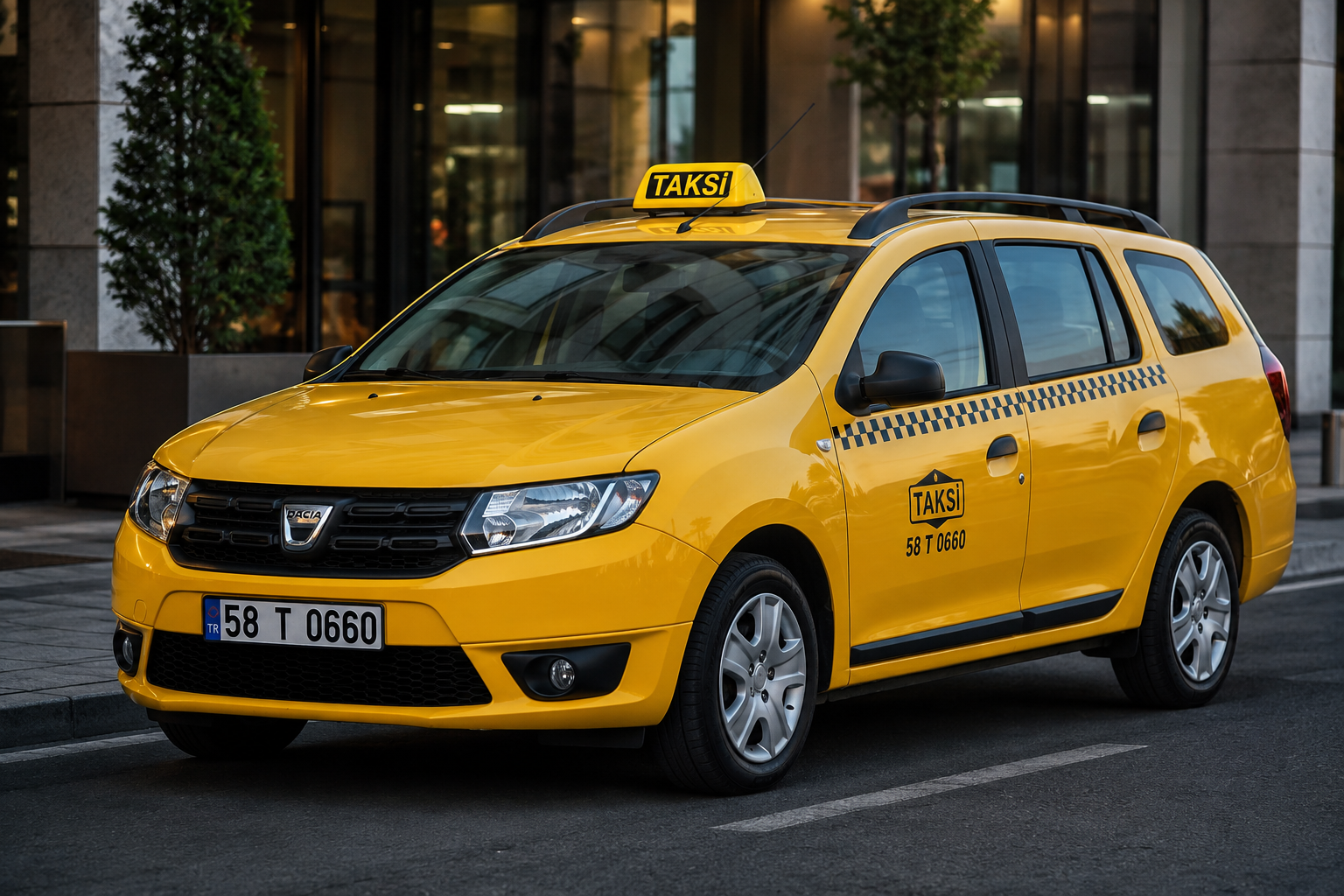 Sivas Taksi Dacia MCV Aracı