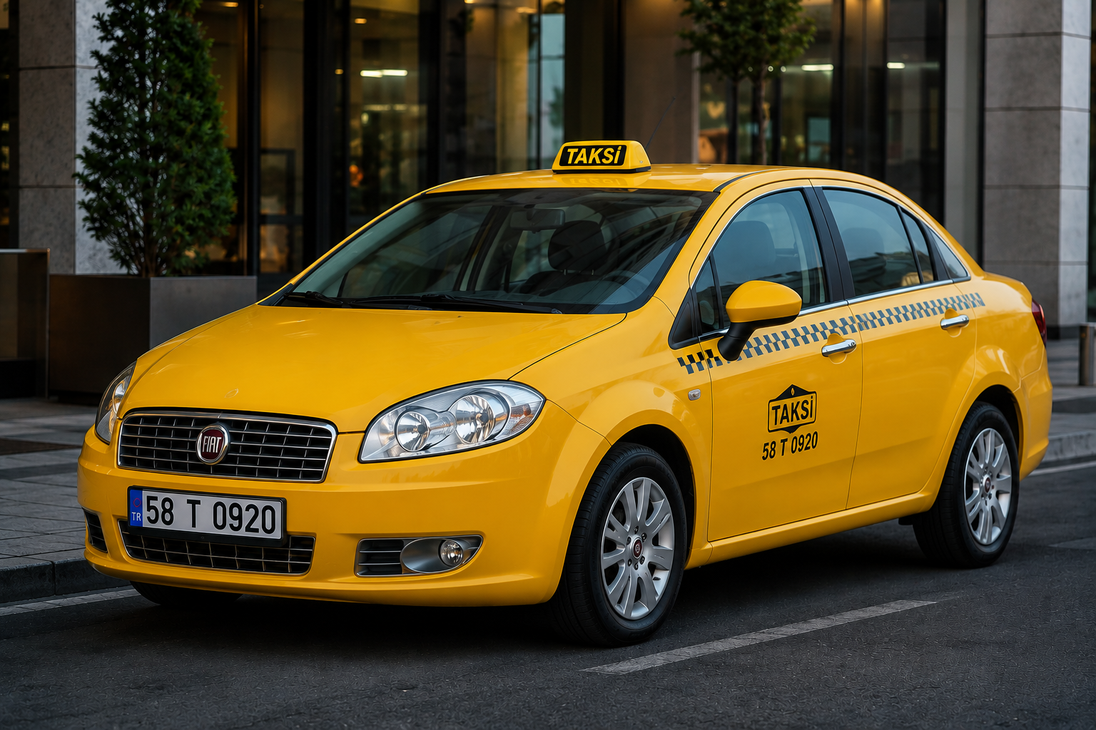 Sivas Taksi Fiat Linea Aracı